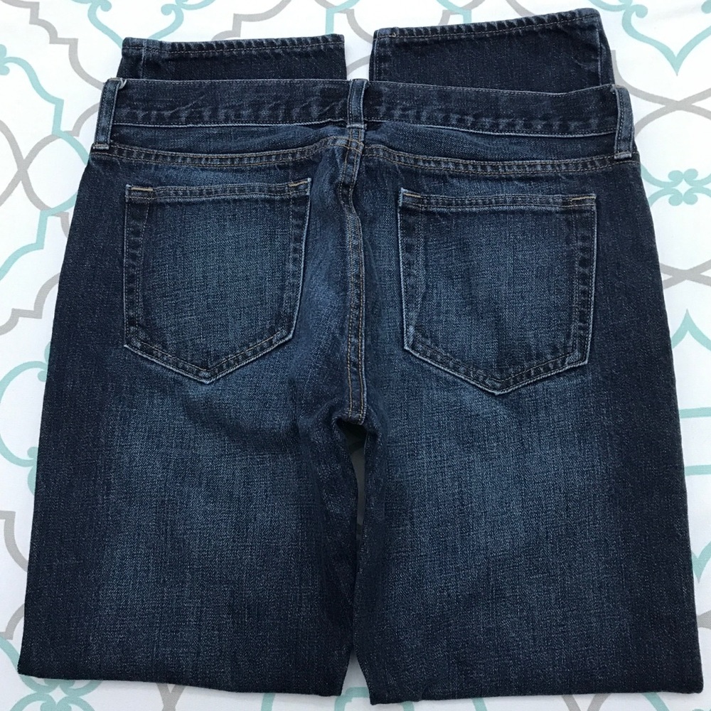32X28.5โ๐๐J. CREW! DARK! FADED!๐๐SLIM FIT 484! - Picture 4 of 8